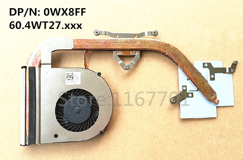 

New Laptop/Notebook CPU Cooling Radiator Heatsink&fan for Dell Inspiron 14R 3421 5421 0WX8FF 60.4WT27.013 DNE40 DIS N13M