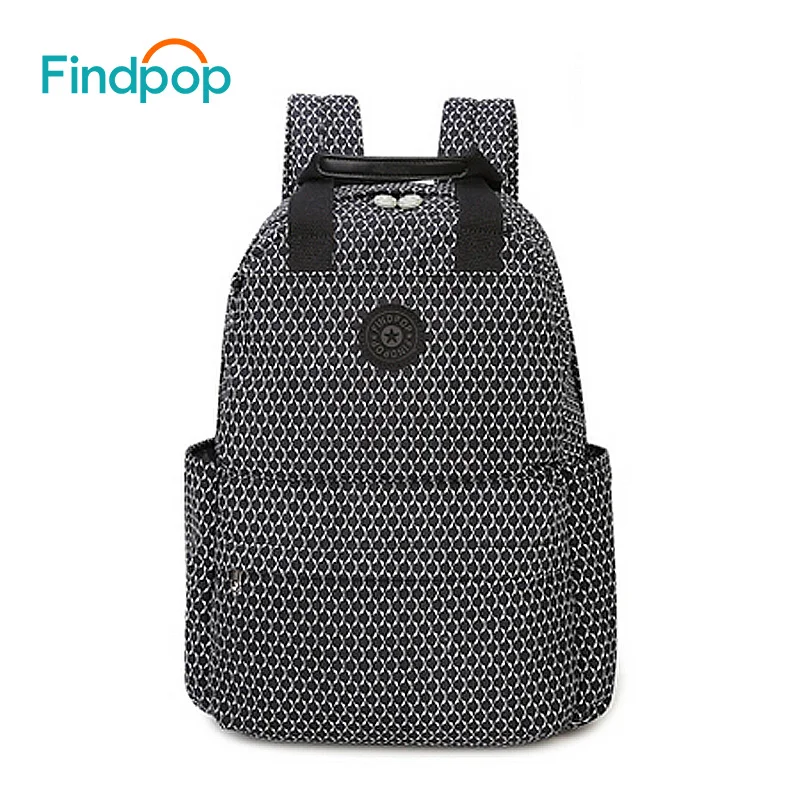 Findpop New Backpack Women Backpack School Bag Waterproof Bolsa Feminina 2017 Casual Large Capacity Canvas Print
