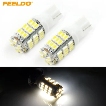 

FEELDO 30Pcs Power White T10 194 168 42LED 1206SMD 42SMD Car Wedge LED Light Bulbs Door Light #HQ3693