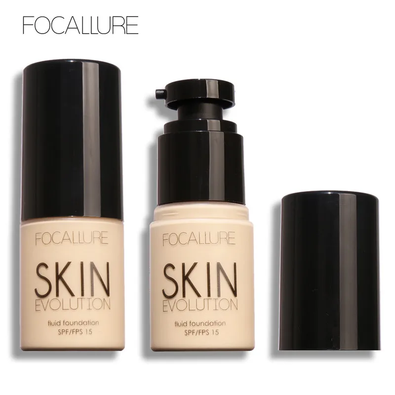 

Focallure Makeup Base Face Liquid Foundation Cream Concealer Whitening Moisturizing Foundation Primer Makeup Cosmetics TSLM2