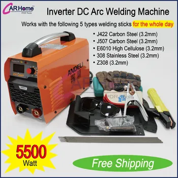 Online New Welder Inverter 200 AMP DC Arc Welding Machine Stainless /Carbon Steel Portable Welding Equipment ZX7-200T