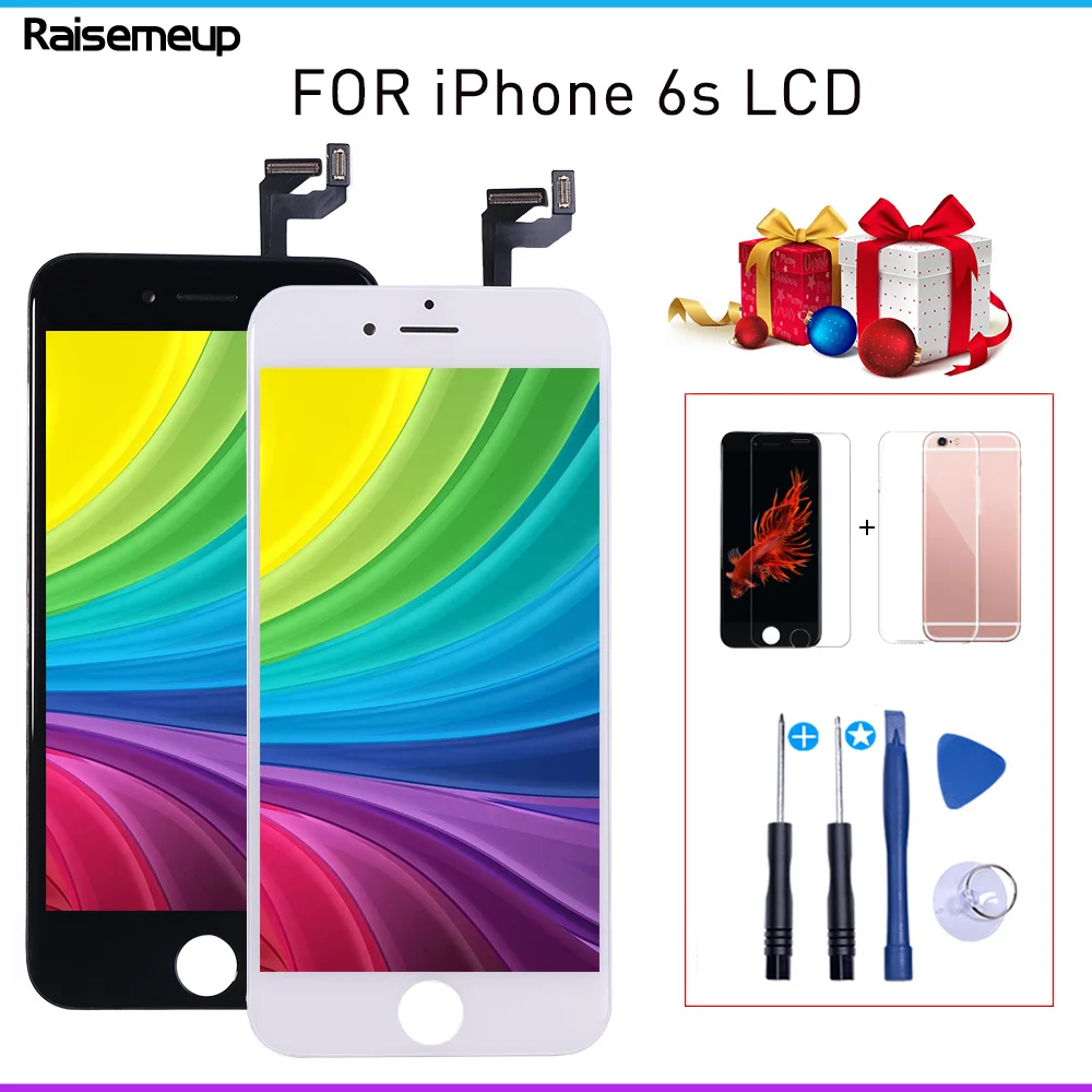 ЖК дисплей AAAA для iPhone 6S экран с 3D сенсорным дигитайзером в сборе A1688 A1633 A1700