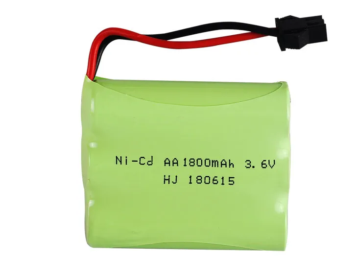 3,6 V 1800mah AA NI-CD батарея M Батарея электрические игрушки автомобиль корабль Робот перезаряжаемый AA 3,6 v 1800 Mah батарея