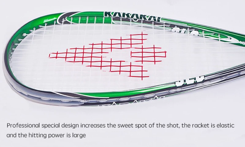 Оригинальная ракетка KARAKAL Сквош углерод супер легкий 130 г с пакетом сумка для матча и обучения для игрока или ученика