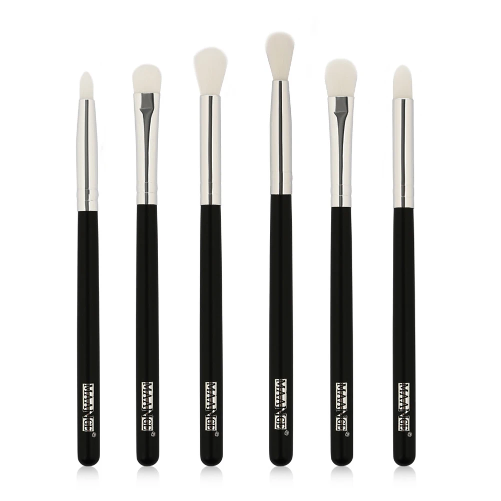 

6PCS Makeup Brushes Eyeshadow Brush Blending Eyebrow Make Up Brushes Soft Hair Synthetic Bristles Beauty Cosmetics Kits