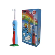 New Year Gift for Child Rotation Cartoon penguin design Dental Care Rechargeable Electric Toothbrush Kids Children