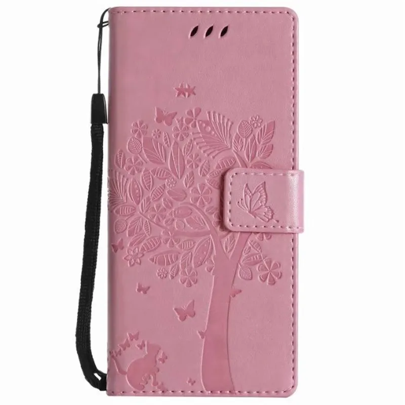 Byheyang Телефон чехол для Sony Xperia xa1 чехол из искусственной кожи protectiver чехол для Coque Sony Xperia xa1 случае 5.0" дерево 3d узор - Цвет: pink