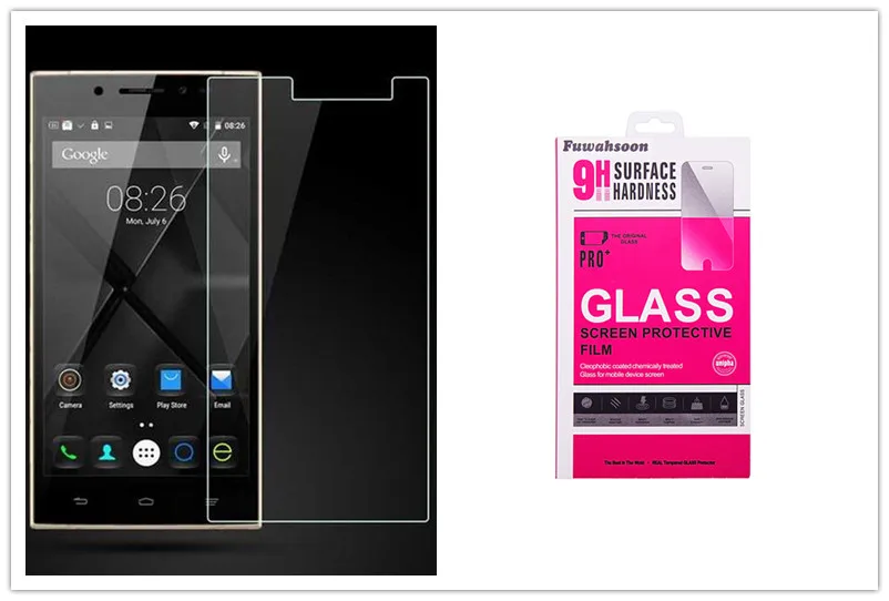 Закаленное Стекло Для DOOGEE F5 Оригинал fuwahsoon Мобильный Телефон Premium 9 H Защитная