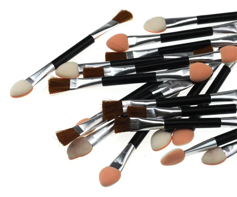 10 Pcs Professional Brushes Double Ended Disposable Brushes Makeup