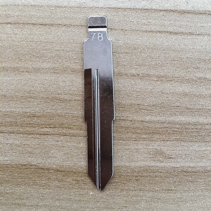 NO.78 Key Blade for Chery Fulwin 2 Folding Flip Remote Middle Groove