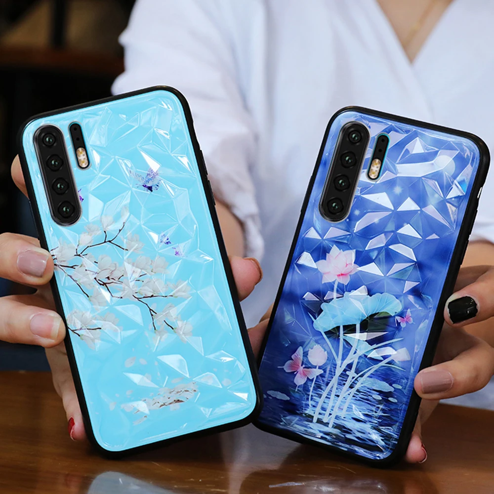 3D Diamond Case For Huawei P30 Pro P20 Lite P Smart 2019 Nova 4 3 3i On Honor 10i 10 8X 8A 8C 7C 7A Y6 2019 Y7 Pro Y9 2018 Case  (9)