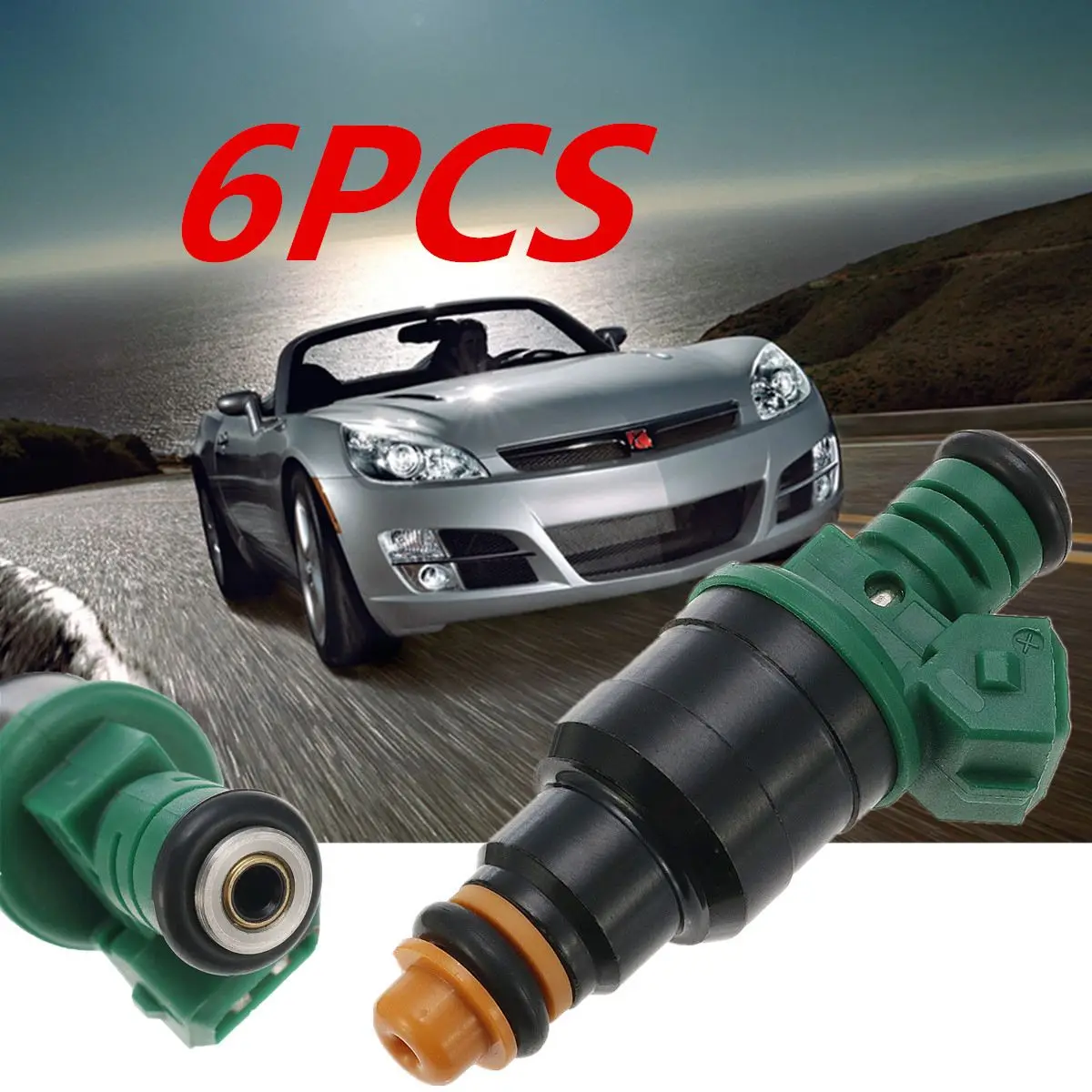 

6Pcs Auto High Performance Fuel Injector Replacement Nozzle 440cc/min 0280150558 Engine Using for Audi /for BMW /for Ford
