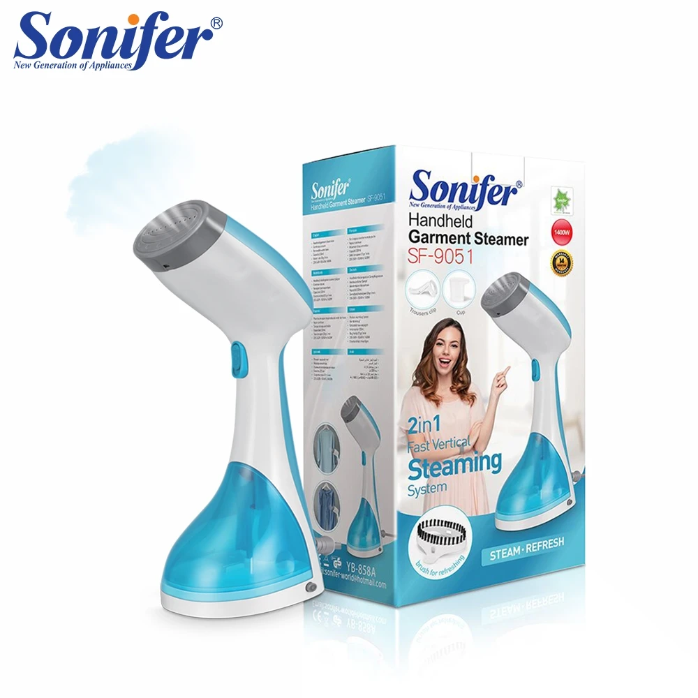 

1400W Garment Steamer Mini Iron Steam generator Electric Iron Brush Steam Iron For Clothes Portable Multifunction Sonifer
