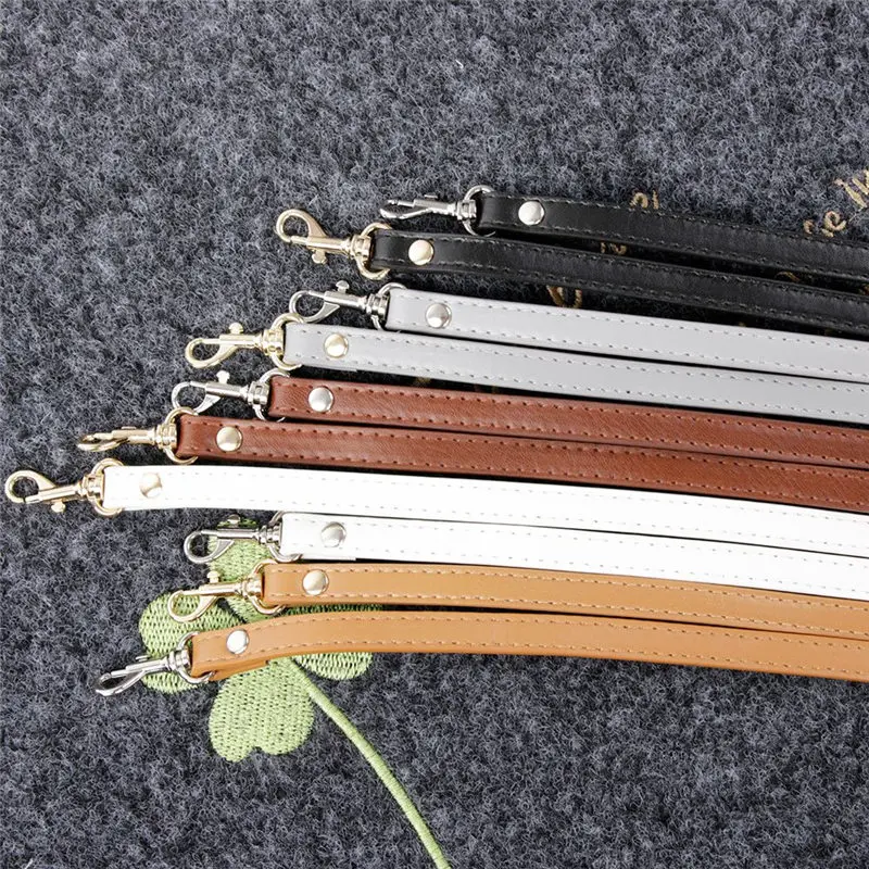 Vintage Detachable Replacement Women Girls Pu Leather Bag Handle Strap Belt Shoulder Bag Parts Accessories Buckle Belts