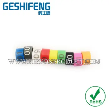 

5.5mm/6mm/7mm/8mm new style closed pigeon ring,bird foot ring