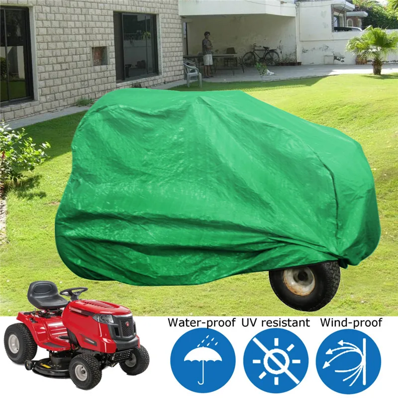 Garden Lawn Machine Dust Covers Waterproof Lawn Tractor Cover Shield UV Resistant Lawn Mower