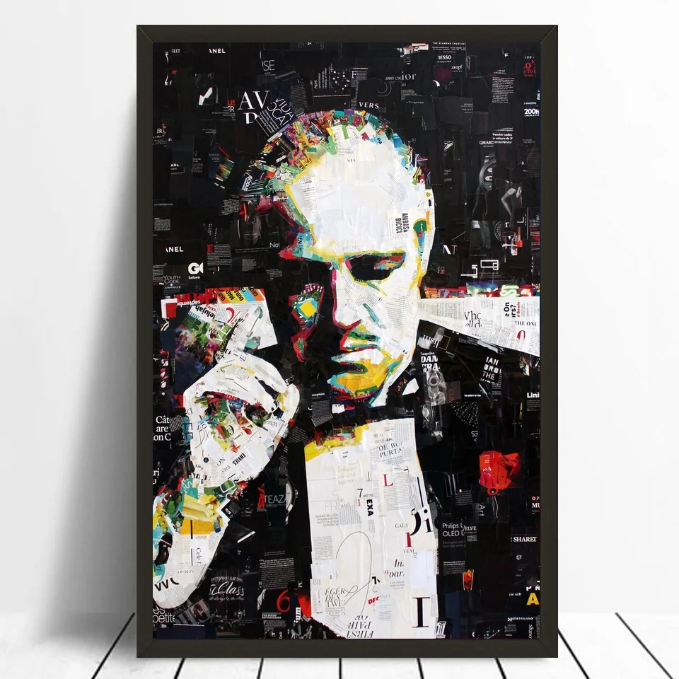 Marlon Brando The Godfather плакат холст картина печать настенные художественные