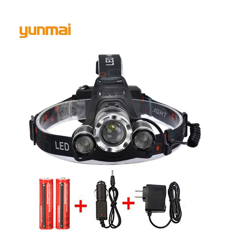 Фонарь с аккумулятором 18650 лм и функцией зарядки|rechargeable headlamp|headlamp rechargeableheadlight