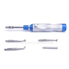 A0163 1 набор стоматологических/стоматолог Портативный Автоматическая коронкосниматель пистолет хирургические инструменты стоматологическое оборудование инструменты