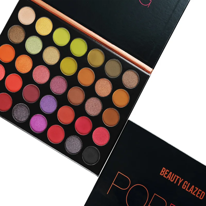 Beauty Glazed палитра теней для век 35 цветов| |