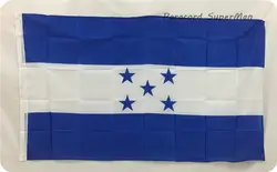Флаг Гондураса HON 3ft x 5ft подвесной флаг полиэстер Гондурас Национальный флаг баннер 150x90 см для празднования большой флаг
