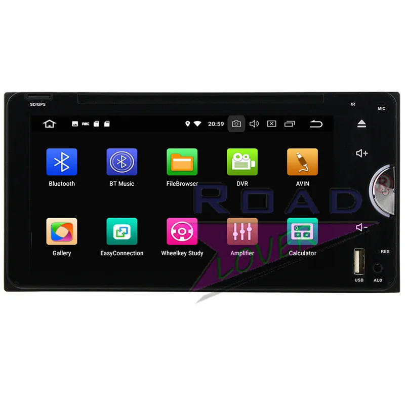 Roadlover Android 9 0 автомобильный DVD плеер для Toyota RAV4 Corolla Vios Hilux Land Cruiser фортунер Прадо Terios