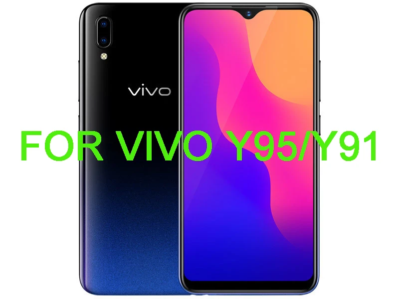 6,22 ''для vivo Y95 Y 95 Чехол Флип подставка для зеркала заднего вида Телефон чехол для vivo Y91 чехол Обложка Y 91 V1807 защитный vivo y95 vivo y91