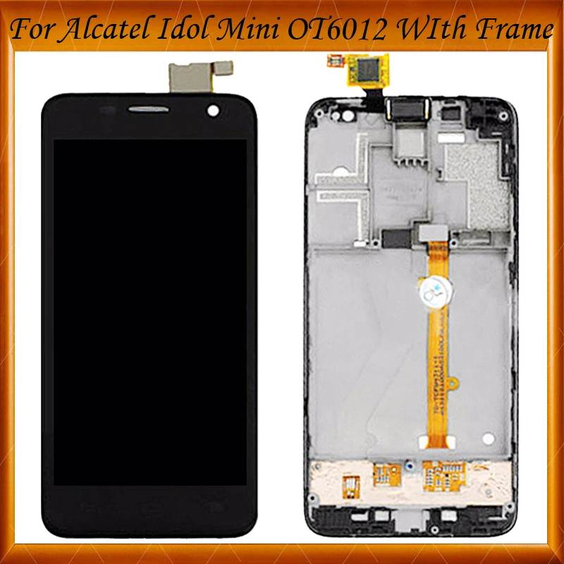 100% протестированный для Alcatel One Touch Idol Mini 6012 OT6012 6012D ЖК экран с кодирующий