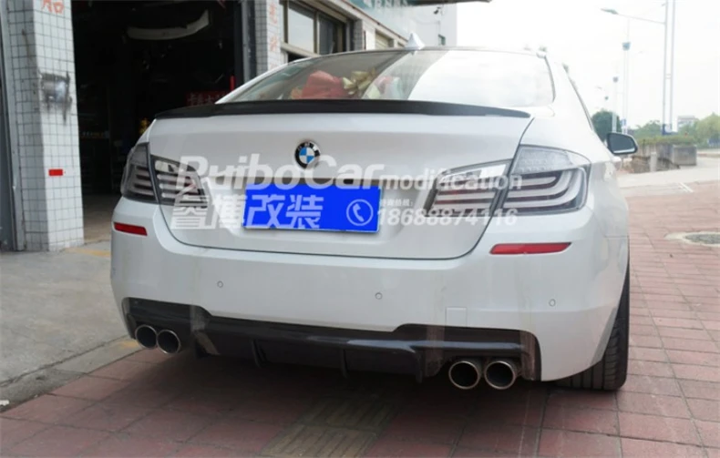 Задний спойлер из углеродного волокна для BMW 5 серии F10 2012.2013.2014.2015.2016.2017 бампер