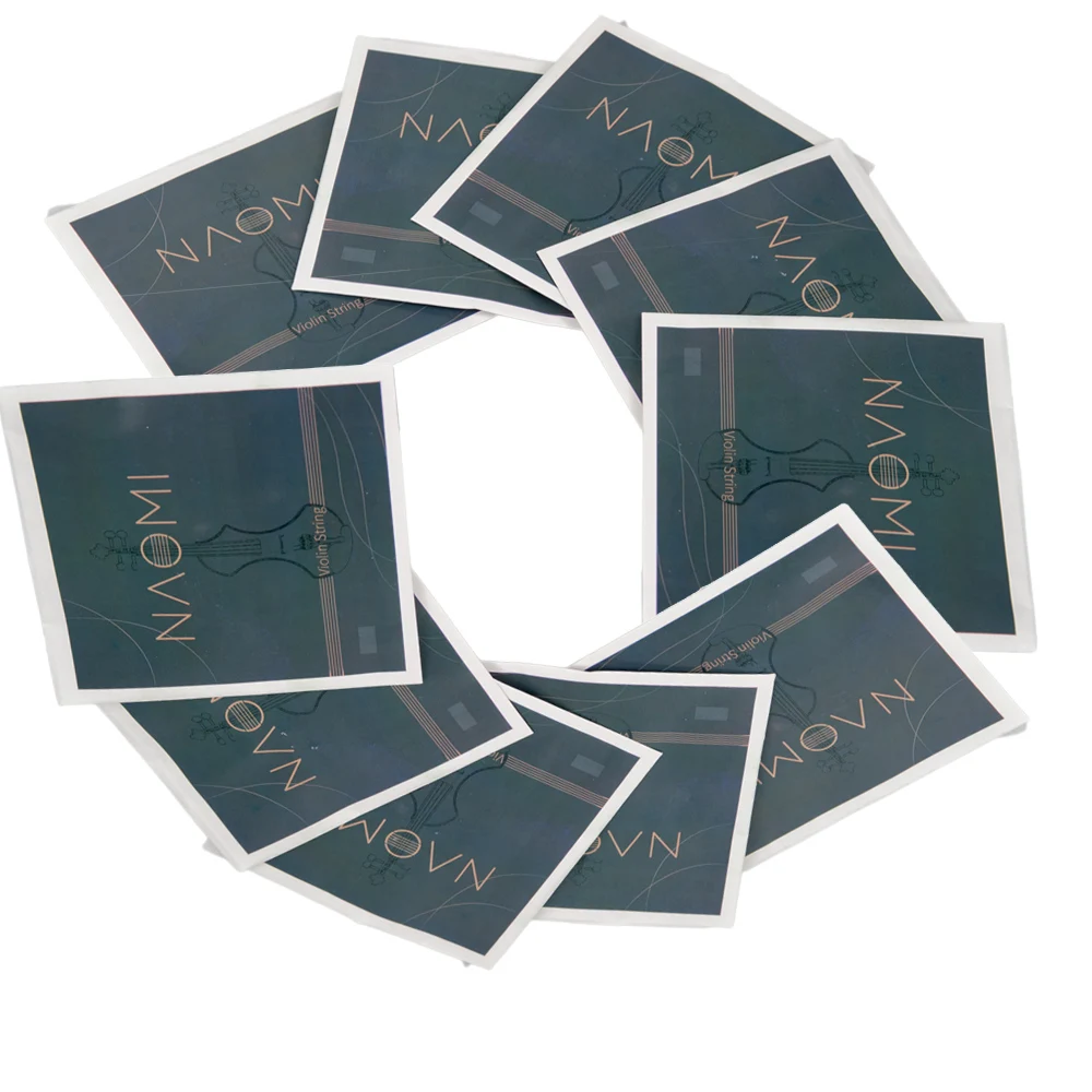 

10PCS Naomi Violin String E-A-D-G Steel Core Nickel Silver Wound Exquisite Stringed Musical Instrument
