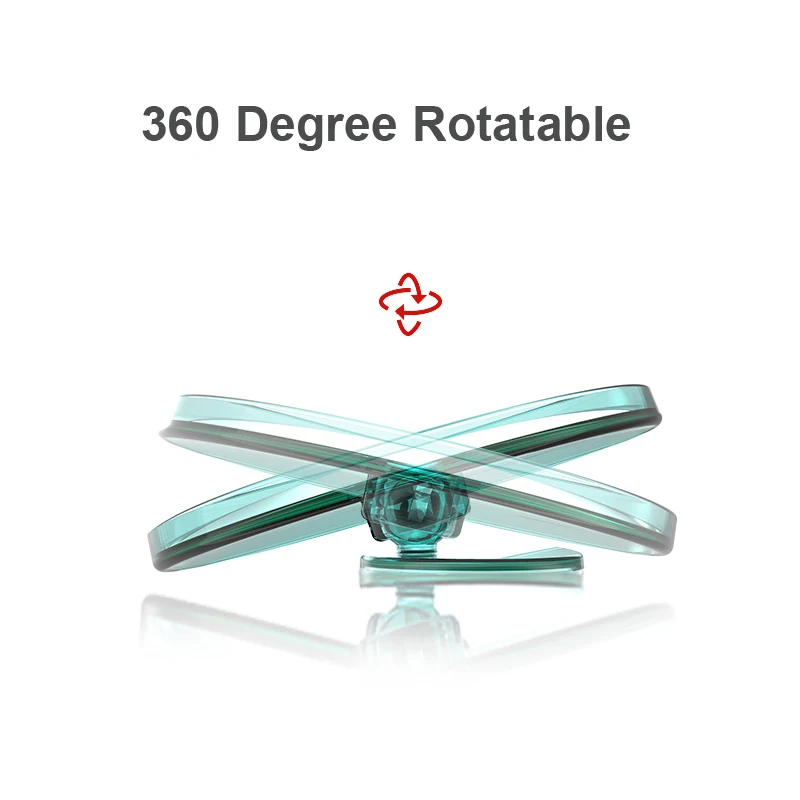 새로운 도착 1 쌍의 자동차 맹인 스포트 미러 조절 360 Degree Rotatable 와이드 앵글 미러 자동차 방수 후면보기