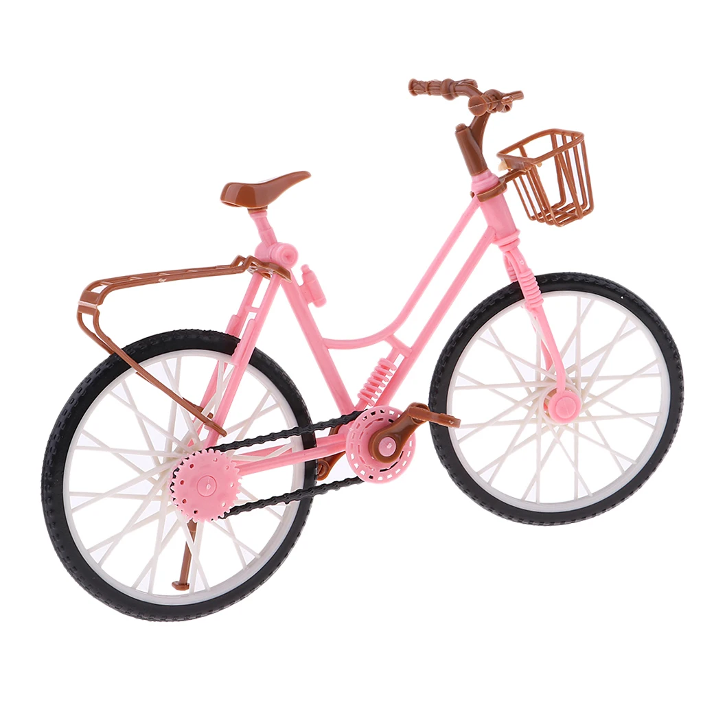 1/6 Bike Bicycle for Hot Toys/BJD Dolls House Kids Pretend Play Bicycle Model Toy Home Display Decor #4 