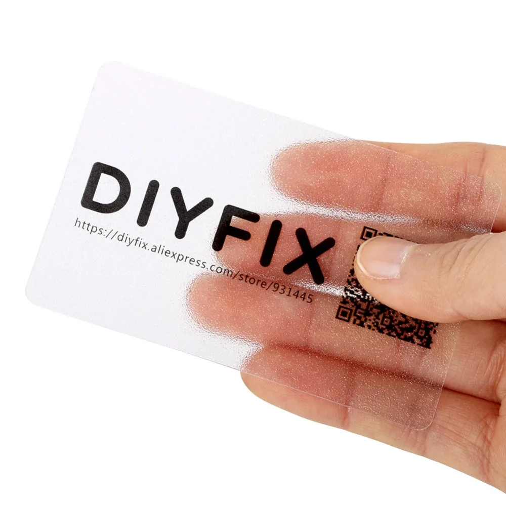 DIYFIX Plastic Card Mobile Phone Opening Scraper for iPhone iPad Samsung Phone Tablet LCD Screen Back Panel Teardown Repair Tool car dent removal kit