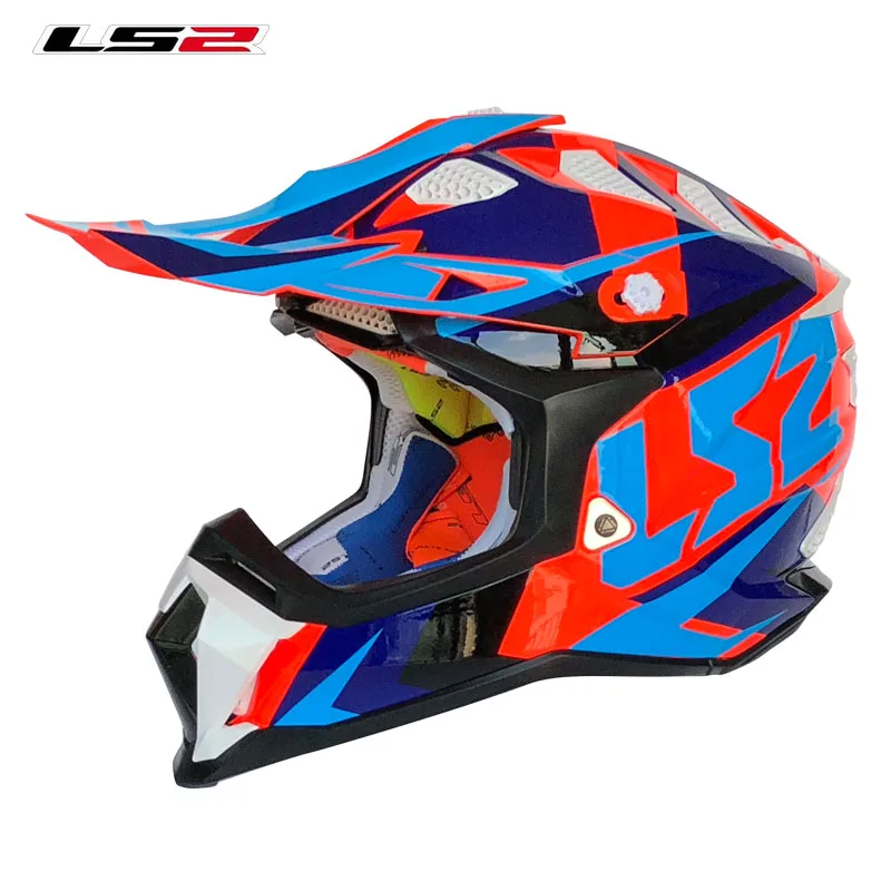LS2 MX470 subverter moto cross шлем Nimble ATV off raod гоночные шлемы горные оригинальные rcycle