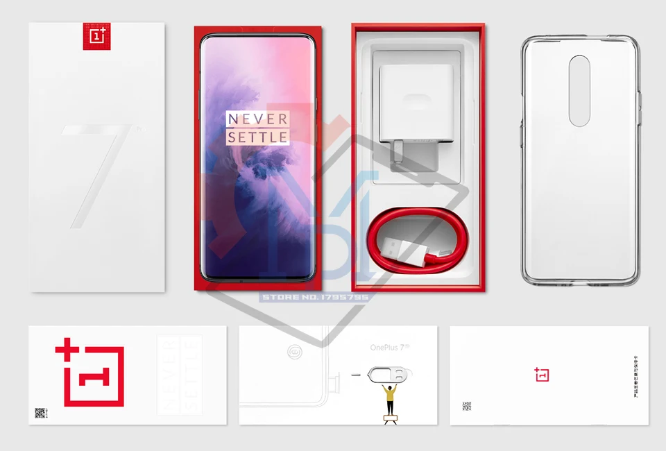Мобильный телефон Oneplus 7 Pro с глобальной прошивкой, 6,67 дюймов, жидкий AMOLED дисплей, 6 ГБ+ 128 Гб, Snapdragon 855, 48MP камеры, NFC Смартфон