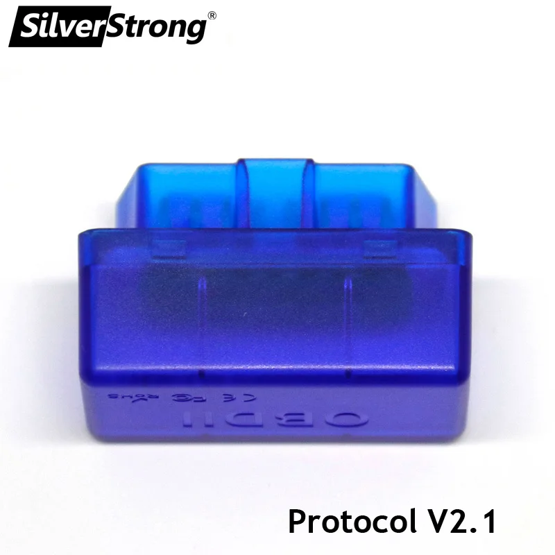 SilverStrong Universal ELM327 V1.5 V2.1 Mini ELM 327 OBD2 Bluetooth Car Kit Interface OBD2 bluetooth Auto Scanner For Android