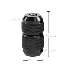 Ручка для татуировки 25 мм, регулируемые трубы для татуировки из алюминиевого сплава, покрытие для оружия, машина для татуировки