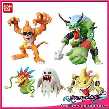 

PrettyAngel - Genuine Bandai Digimon Digital Capsule Mascot Collection Ver. 7.0 Mini Figure Set of 5 PCS