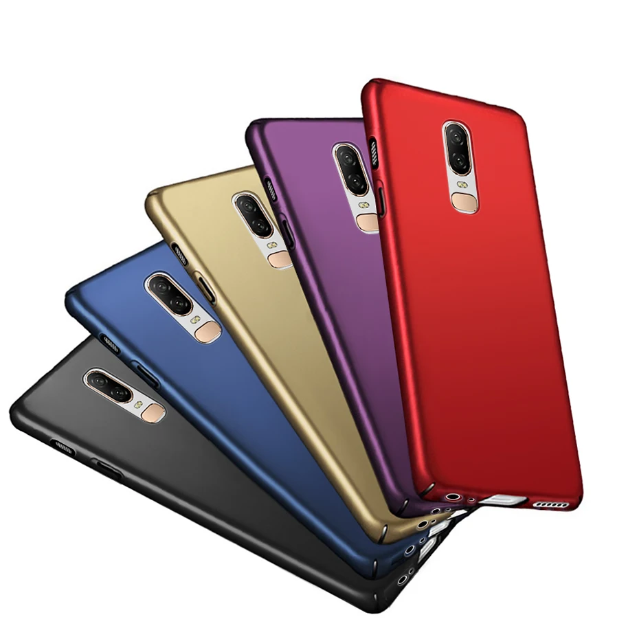 For Oneplus 6 Case Cover One plus 6 Hard PC Back Cover Case for 1 Plus