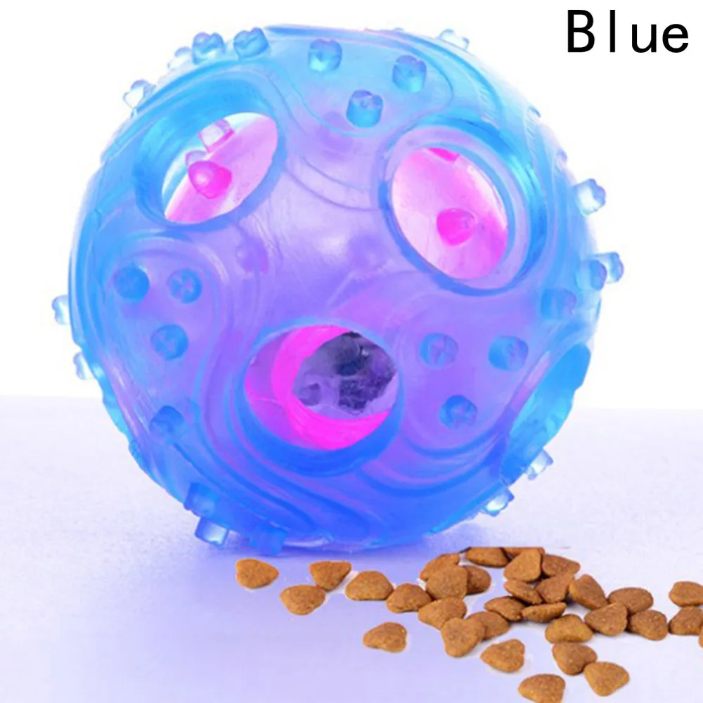 Home Keep Busy Blue Interactive Dog Toy Snack Dispenser Pet Training