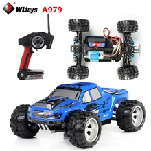 WLtoys A979 RC Car 4WD High Speed Electric Car 2.4G 1:18 Scale 4WD Monster Truck Off-road Remote Control Vehicle 50KM/H