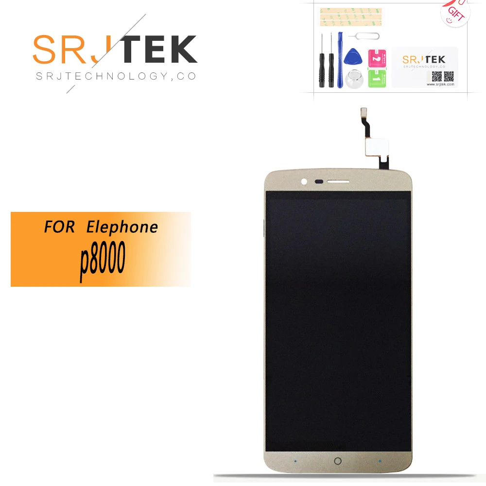 5 ''для Elephone P8000 ЖК дисплей сенсорный экран стекло дигитайзер полная сборка