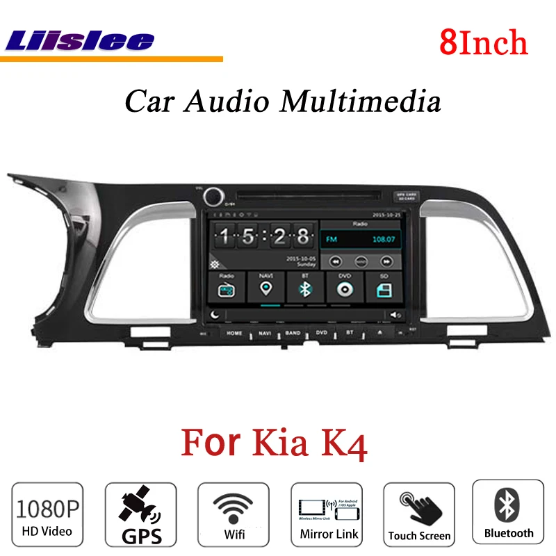 Best Liislee For Kia K4 - Car Stereo Android Radio CD DVD Player FM BT Wifi GPS MAP NAV Navigation 1080P System Original NAVI Design 2 Best Liislee For Kia K4 - Car Stereo Android Radio CD DVD Player FM BT Wifi GPS MAP NAV Navigation 1080P System Original NAVI Design 2