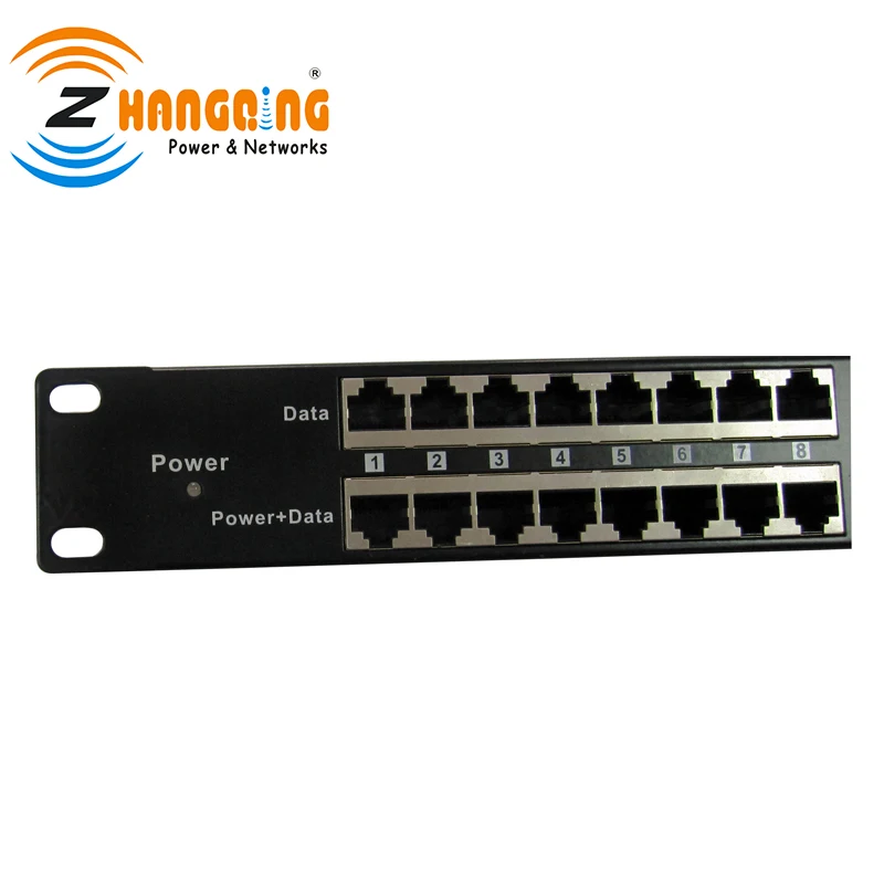 

Multi-port PoE Patch Panel 24 Port PoE Injector Passive 802.3af/at