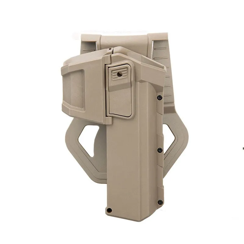 Подвижные пистолетные кобуры для G17 G18 с фонариком или лазерным креплением серии Glock для правой руки