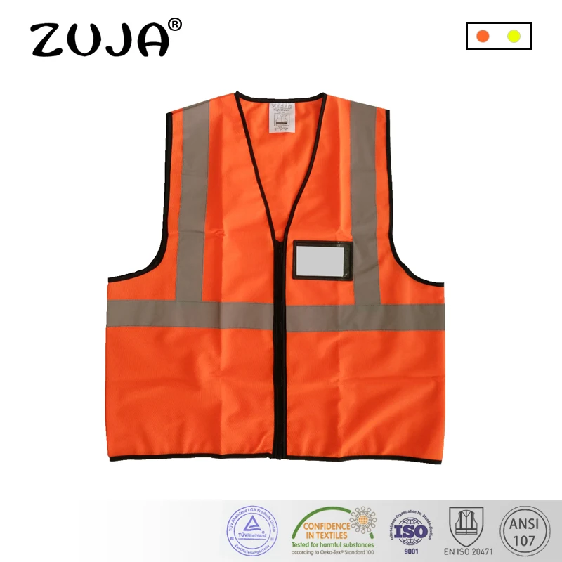 

Reflective Vest High Visibility Safety Vest with Pockets Outdoor