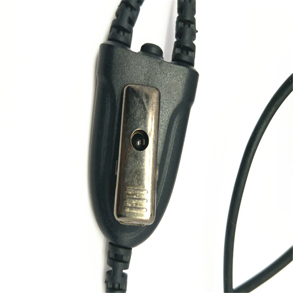 Oppxun 2 контактный гарнитура PTT заушника микрофона наушники для Motorola GP88 GP88S GP300 GP2000 HYT TC-500 TC-600