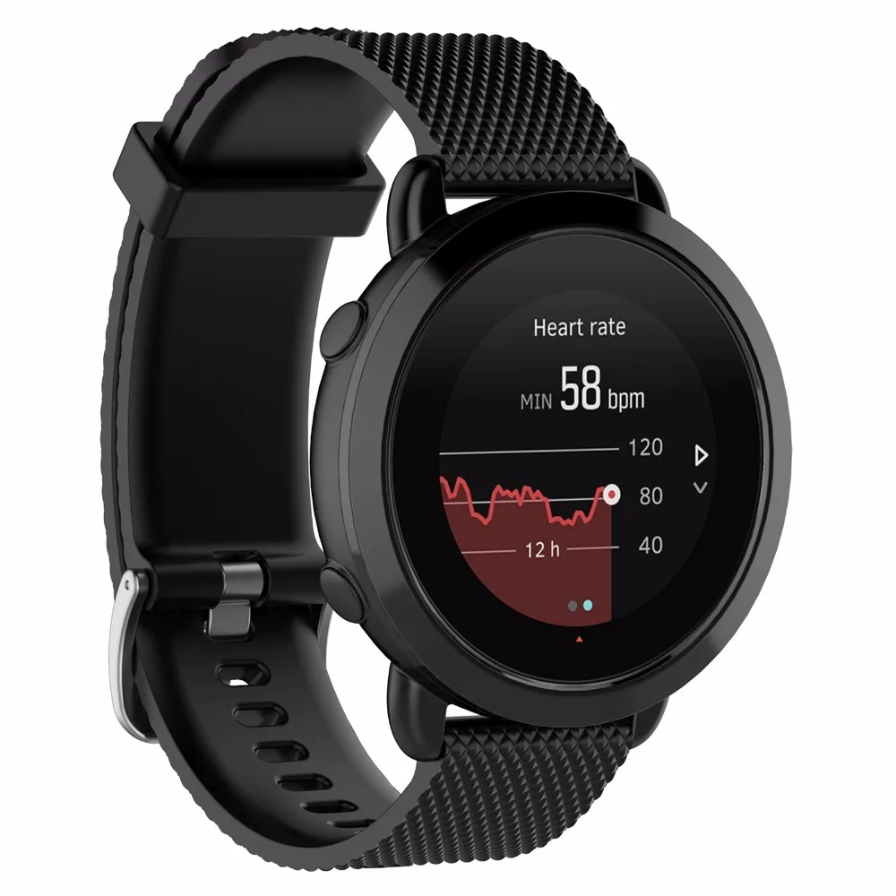  Silicone Wrist Band Watchband Bracelet Strap for SUUNTO 3 Fitness Smart Watch Band Replacement Wris - 32882857229