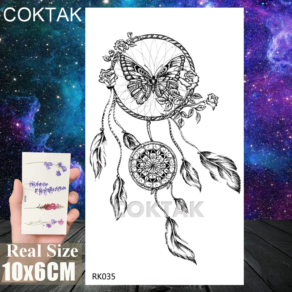 CRK035 Сделай Сам акварельные дьявол рыба черепаха временные искусственные татуировки боди-арт руки Грудь татуировки для мужчин женщин детей реалистичные листы наклейки - Цвет: CRK035