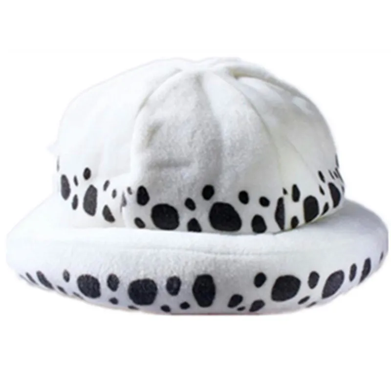 Цельная шляпа Трафальгар Ло, шляпа для косплея, белая хлопковая шляпа